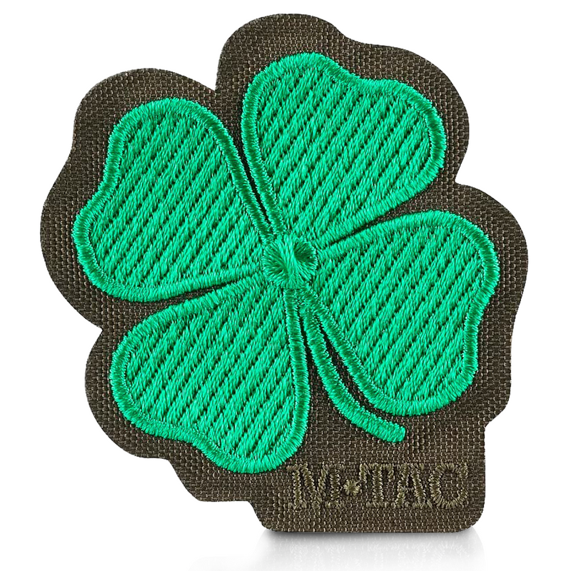 Load image into Gallery viewer, M-Tac Morale Patch Clover - Tactical Embroidered Military Badge with Hook Fastener Backing