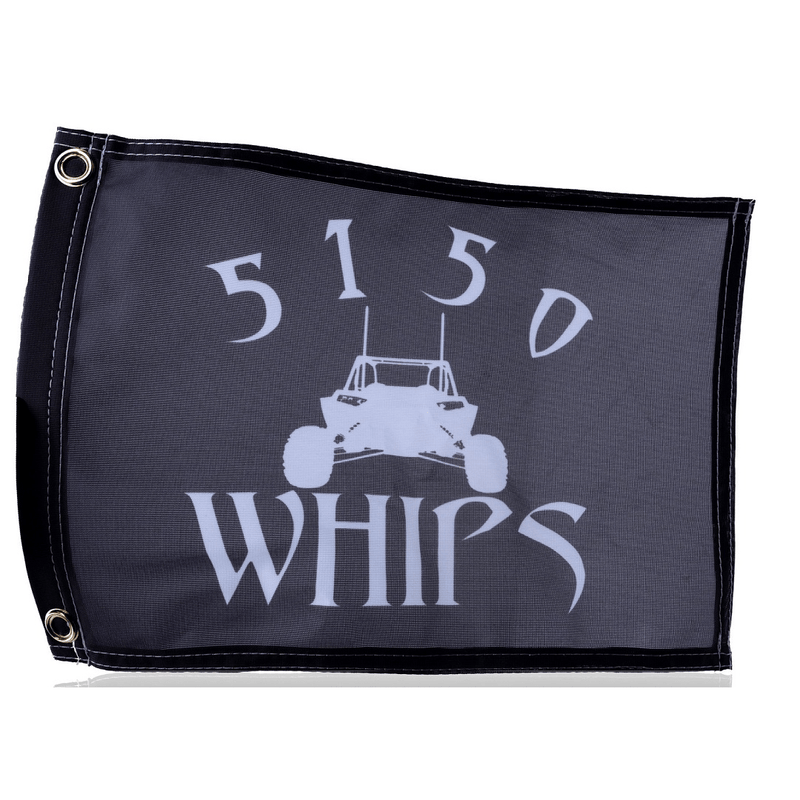 Load image into Gallery viewer, 5150 Whips 3x5 Black 5150 Flag