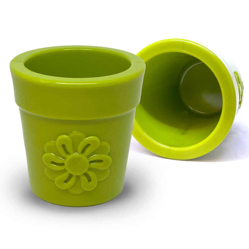 Load image into Gallery viewer, Large Flower Pot eCup Dog Treat Dispenser | Durable USA-Made Enrichment Toy | SodaPup