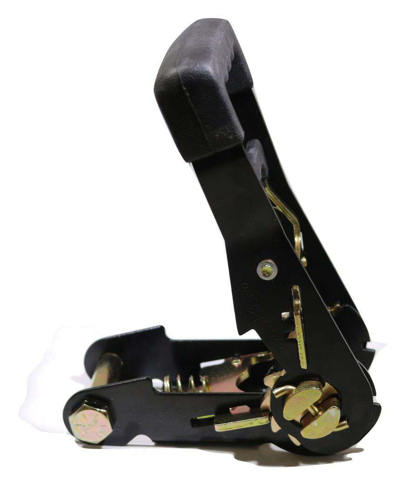 Load image into Gallery viewer, 2" Heavy Duty Strap Ratchet w/ Rubber Ergonomic Grip and Pull - 4,400 lb. WLL | 2HDSWR