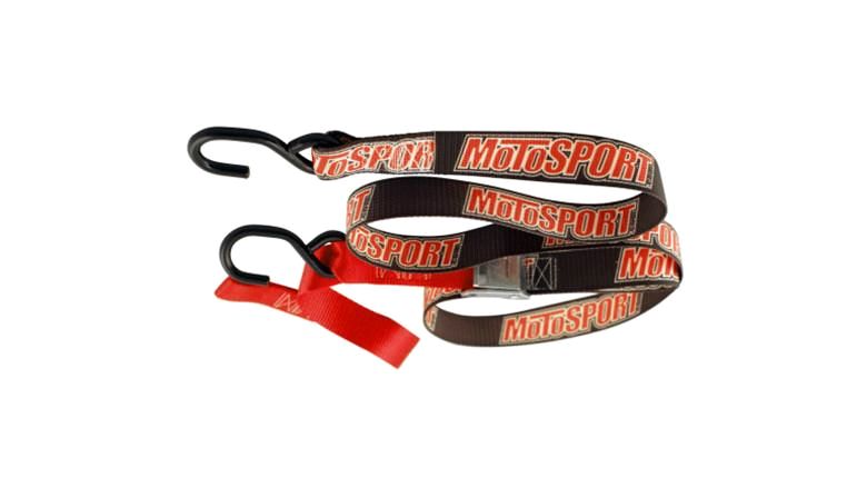 Load image into Gallery viewer, 1.5" x 10 ft. Motorcycle Tie Downs w/ Ratchet & Cam 2 Pack | RCB1.510VSBK2