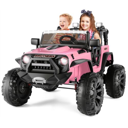 2-Seater Kids Electric Car with Parent Remote Control - 24V Ride On Truck for Endless Fun!