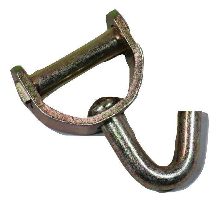 Load image into Gallery viewer, 2 Inch Swivel J Hook for Auto Hauling Ratchet Strap Assemblies | 2SJX1