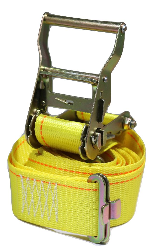 Load image into Gallery viewer, 2" x 12 Ft Ratchet Strap with Butterfly Fittings for F-Track | R12BF