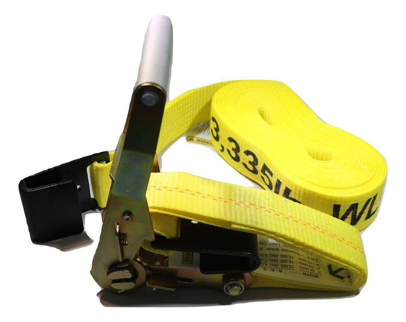 Load image into Gallery viewer, 2" X 35 Ft Ratchet Strap w/ Flat Hooks | R35F