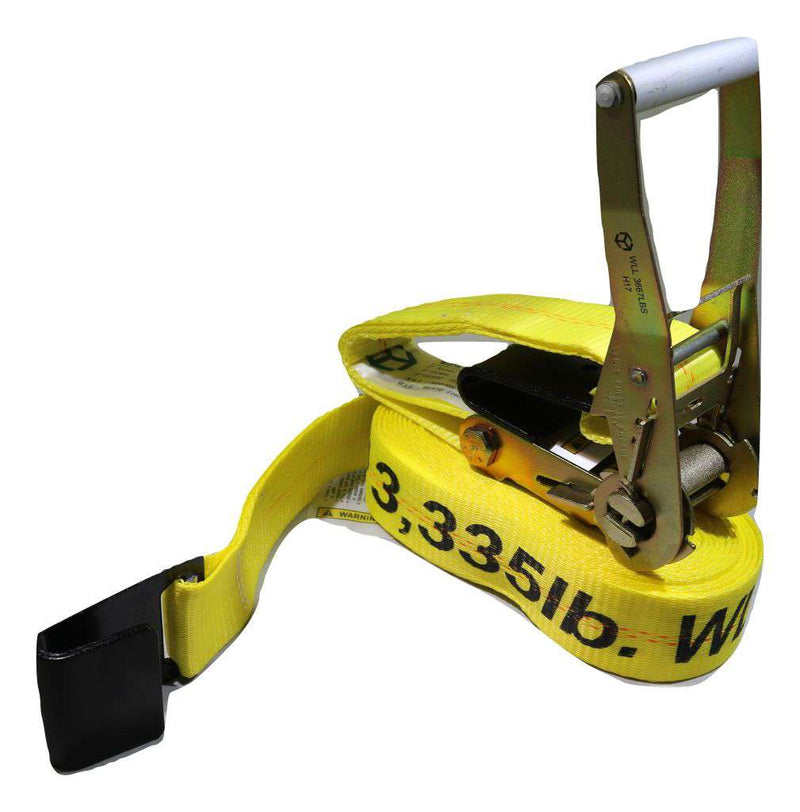 Load image into Gallery viewer, 2" X 35 Ft Ratchet Strap w/ Flat Hooks | R35F