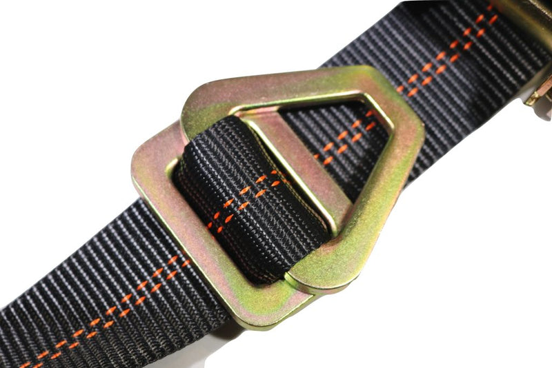 Load image into Gallery viewer, 2" x 8 Ft Ratchet Axle Strap w/ Snap Hooks, Adjustable w/ Wear Sleeve | COLOR OPTIONS