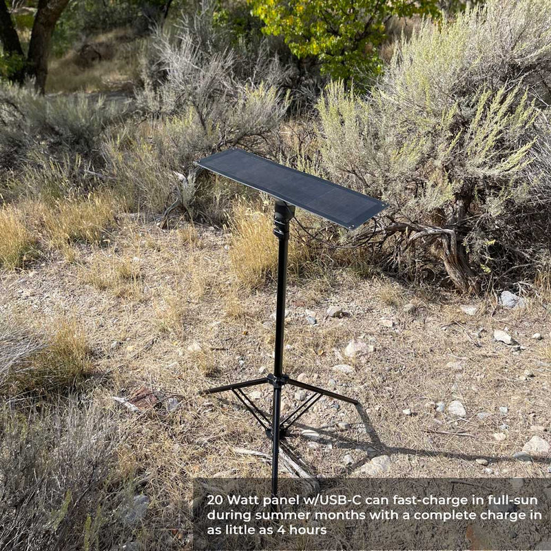 Load image into Gallery viewer, 20 Watt Portable Solar Panel w/ LightRanger Receiver