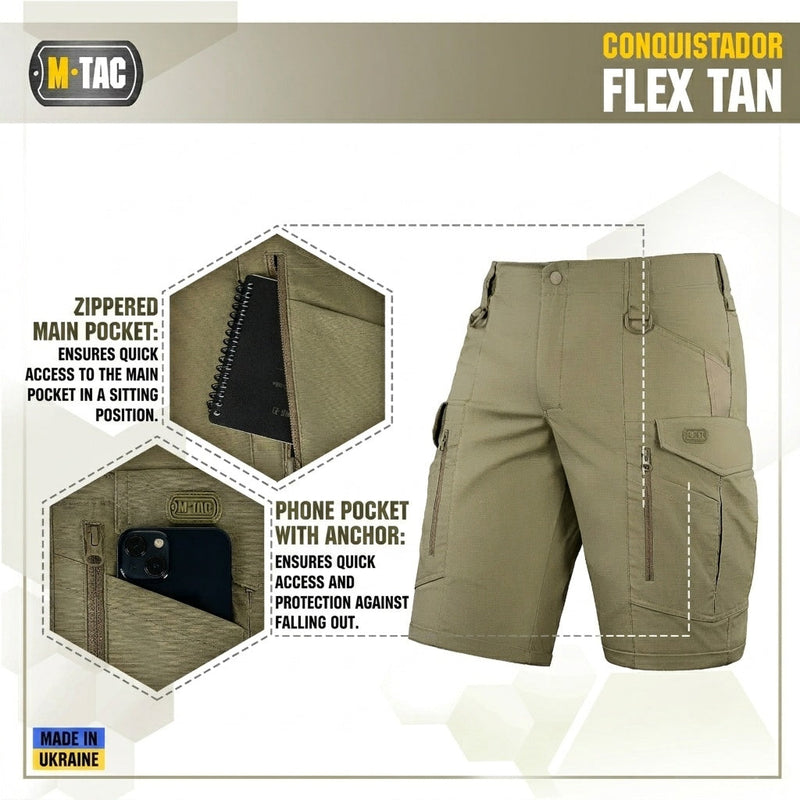 Load image into Gallery viewer, M-Tac Tactical Shorts Conquistador Flex