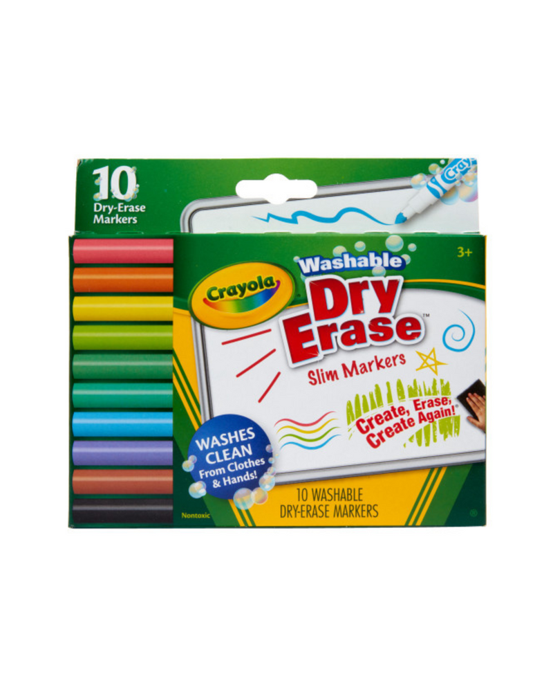 Load image into Gallery viewer, Crayola Washable Dry-Erase Markers (10 pack)