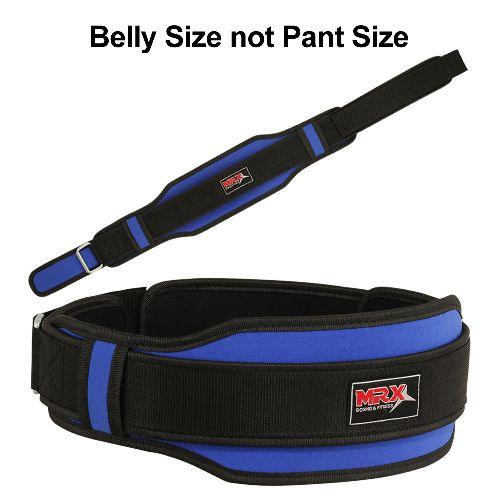 Load image into Gallery viewer, MRX Weight Lifting Belt With Double Back Support Bodybuilding Gym Training Belt 5" Wide All Sizes