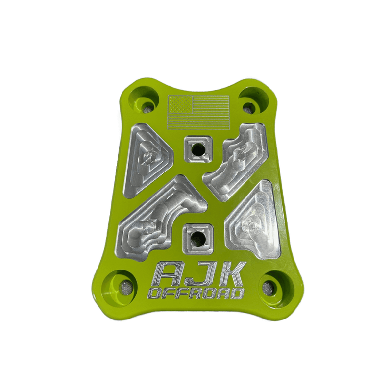 Load image into Gallery viewer, Polaris Pro R / Turbo R / Pro S Billet Radius Rod Plate / Pull Plate