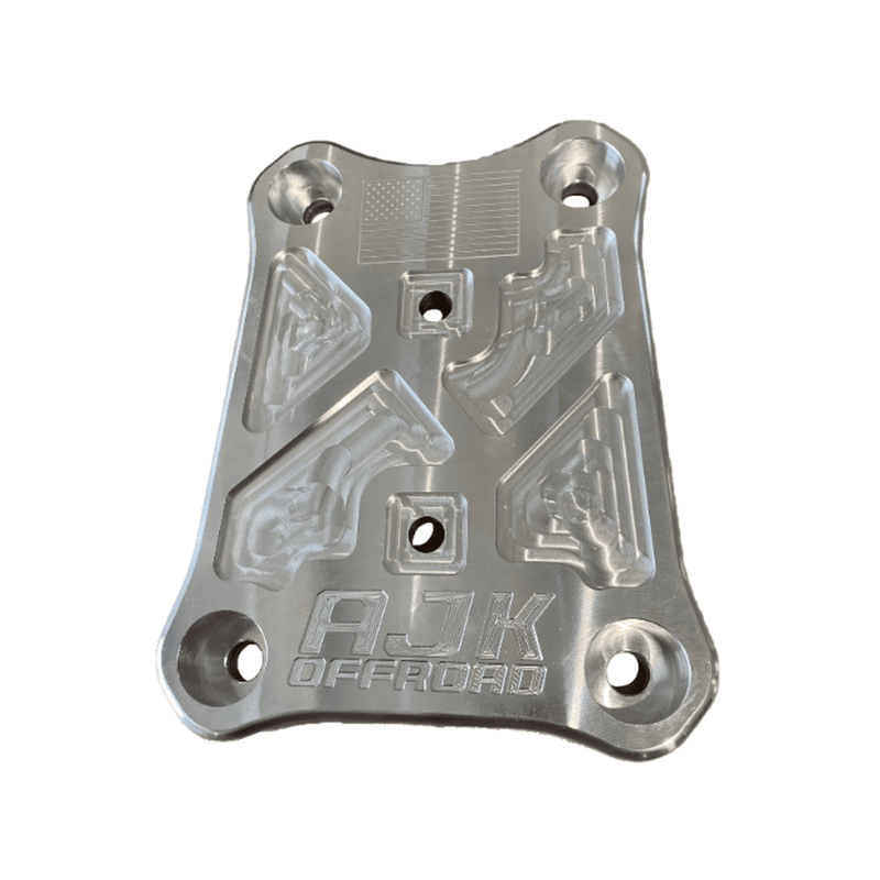 Load image into Gallery viewer, Polaris Pro R / Turbo R / Pro S Billet Radius Rod Plate / Pull Plate