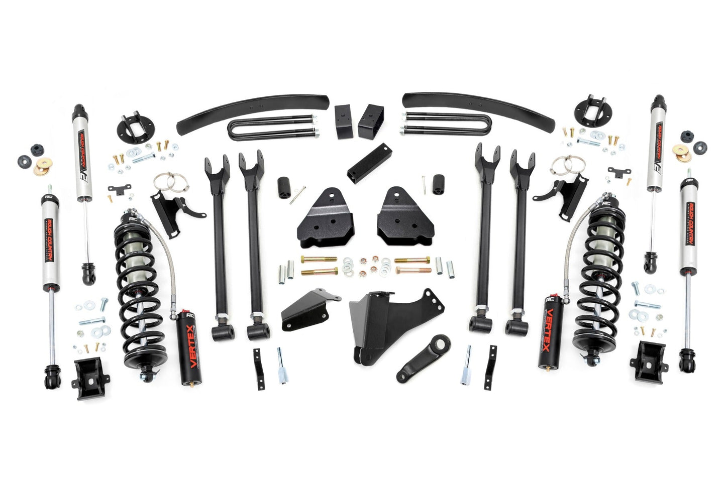 6 Inch Lift Kit | Gas | 4 Link | OVLD | C/O V2 | Ford F-250/F-350 Super Duty (05-07)
