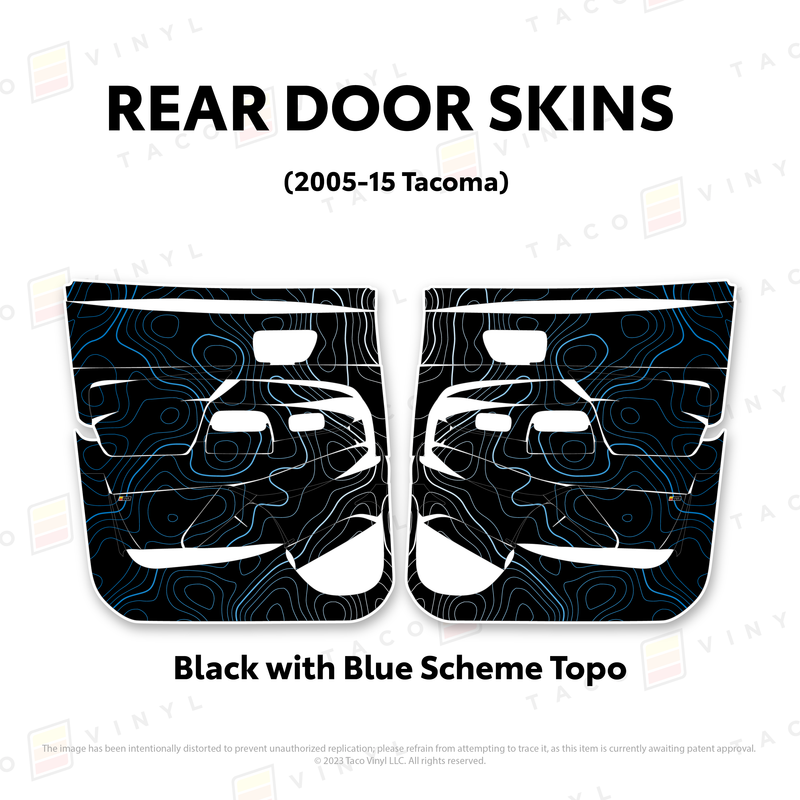 Load image into Gallery viewer, 2005-15 Tacoma Door Skins
