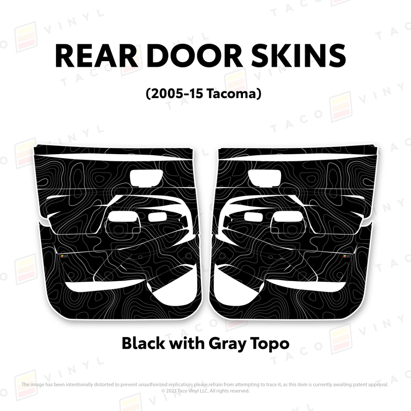 Load image into Gallery viewer, 2005-15 Tacoma Door Skins