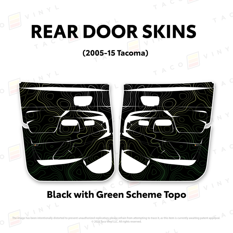 Load image into Gallery viewer, 2005-15 Tacoma Door Skins