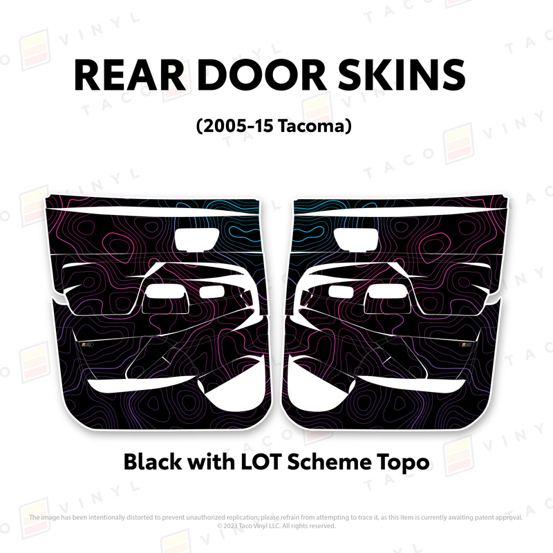 Load image into Gallery viewer, 2005-15 Tacoma Door Skins