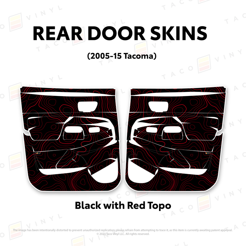 Load image into Gallery viewer, 2005-15 Tacoma Door Skins