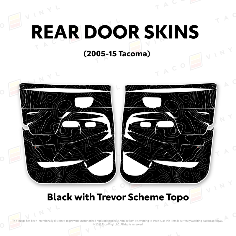 Load image into Gallery viewer, 2005-15 Tacoma Door Skins