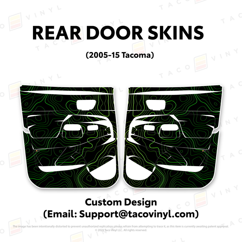 Load image into Gallery viewer, 2005-15 Tacoma Door Skins