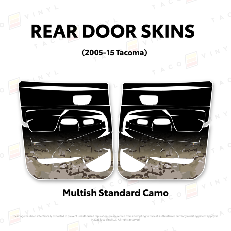 Load image into Gallery viewer, 2005-15 Tacoma Door Skins