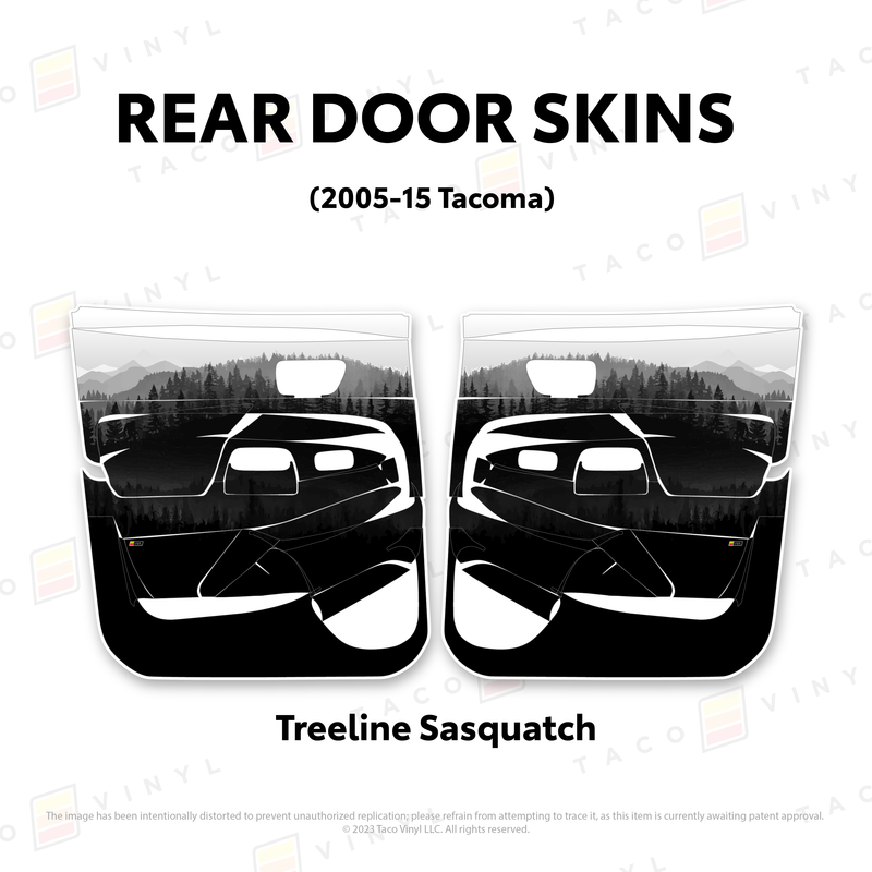 Load image into Gallery viewer, 2005-15 Tacoma Door Skins