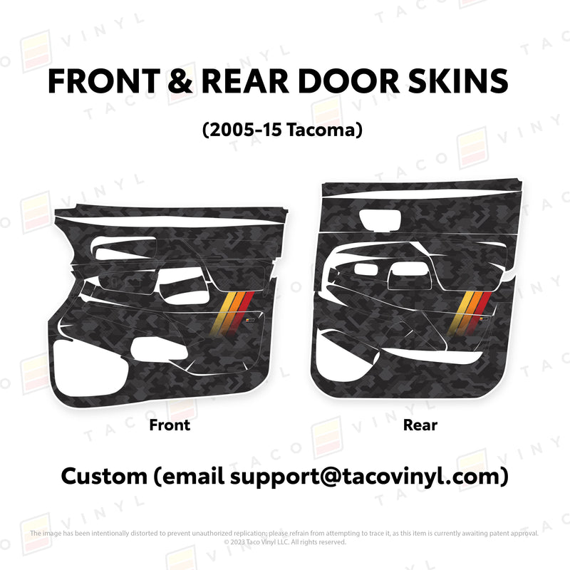 Load image into Gallery viewer, 2005-15 Tacoma Door Skins