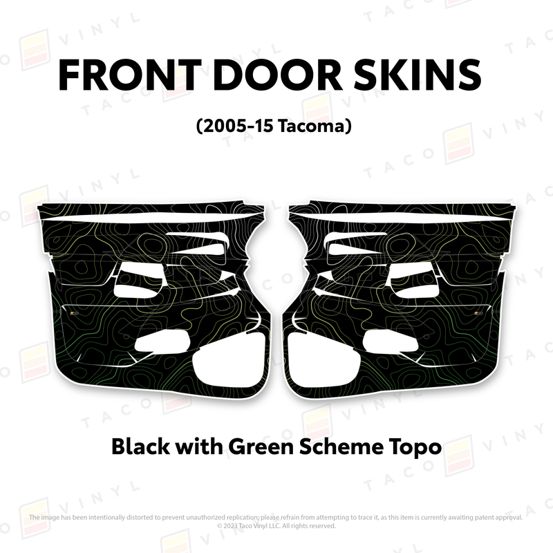 Load image into Gallery viewer, 2005-15 Tacoma Door Skins