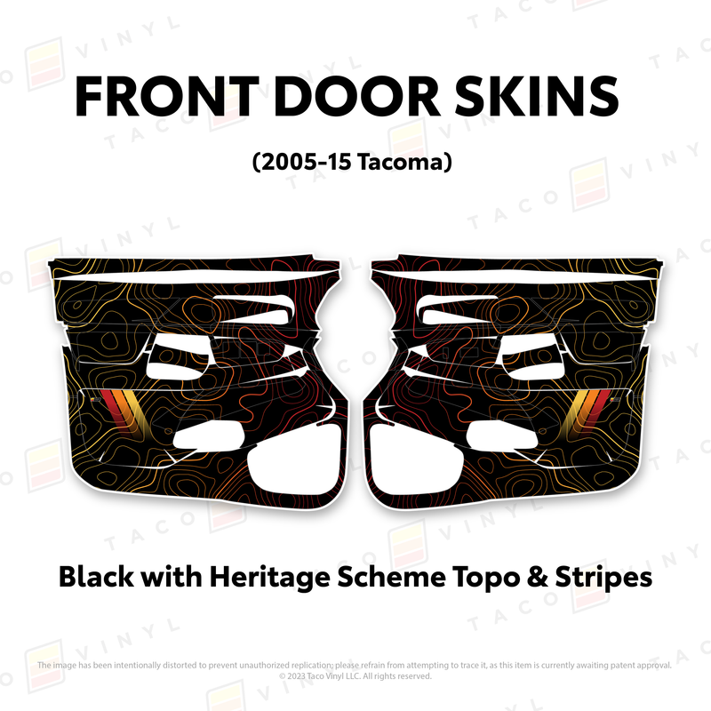 Load image into Gallery viewer, 2005-15 Tacoma Door Skins