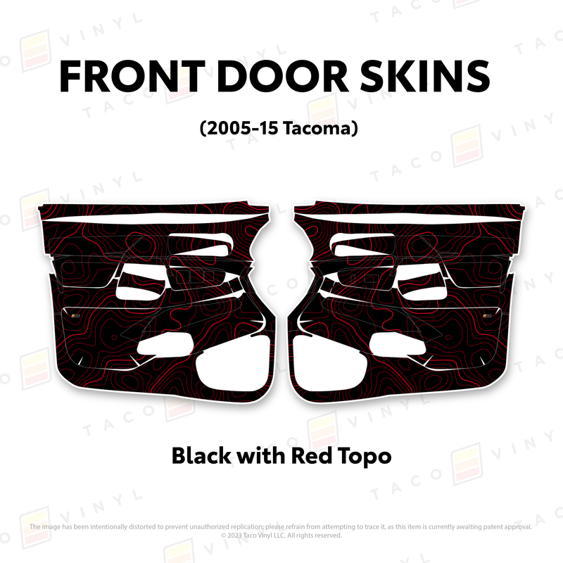 Load image into Gallery viewer, 2005-15 Tacoma Door Skins
