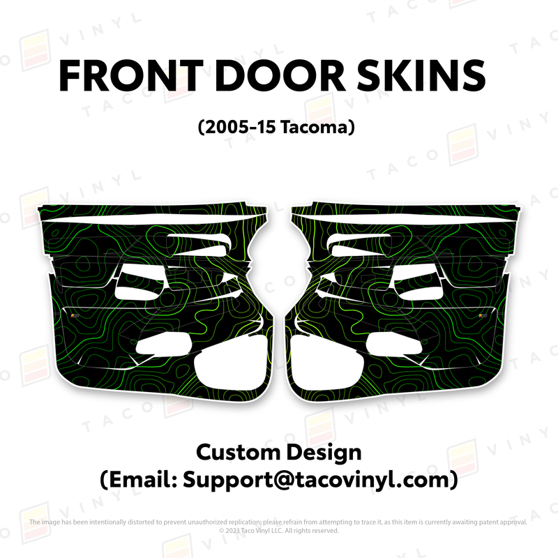 Load image into Gallery viewer, 2005-15 Tacoma Door Skins