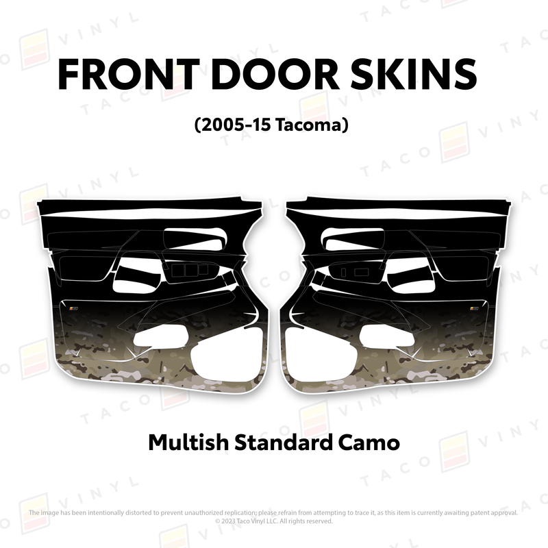 Load image into Gallery viewer, 2005-15 Tacoma Door Skins