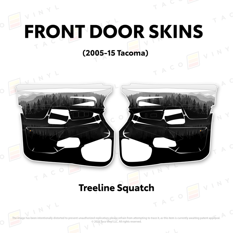 Load image into Gallery viewer, 2005-15 Tacoma Door Skins