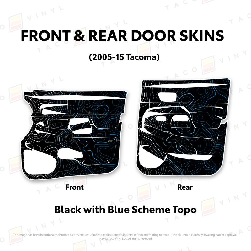 Load image into Gallery viewer, 2005-15 Tacoma Door Skins