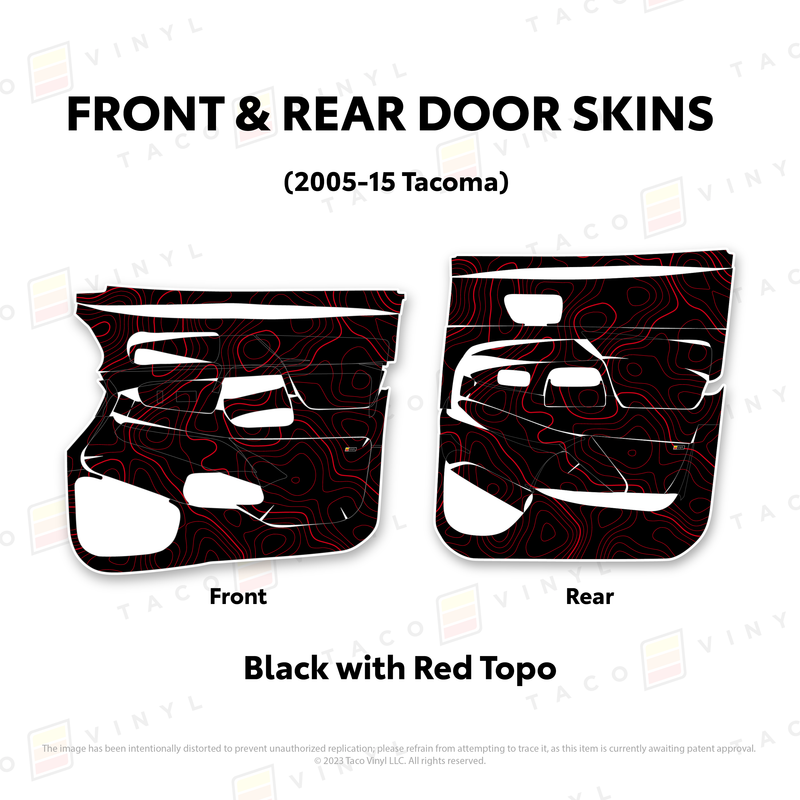Load image into Gallery viewer, 2005-15 Tacoma Door Skins