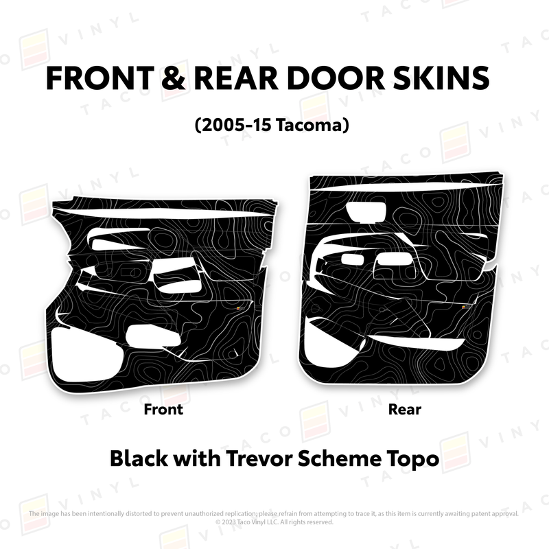 Load image into Gallery viewer, 2005-15 Tacoma Door Skins