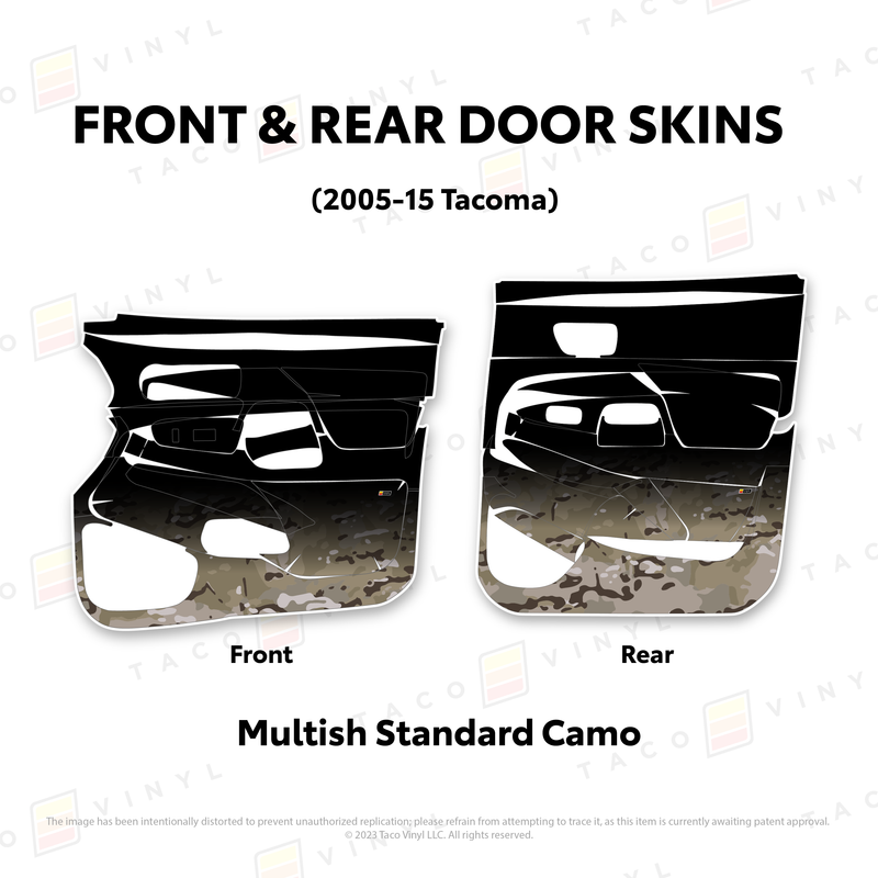 Load image into Gallery viewer, 2005-15 Tacoma Door Skins