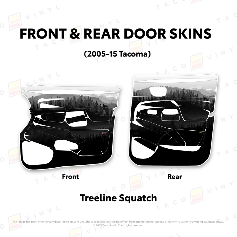Load image into Gallery viewer, 2005-15 Tacoma Door Skins