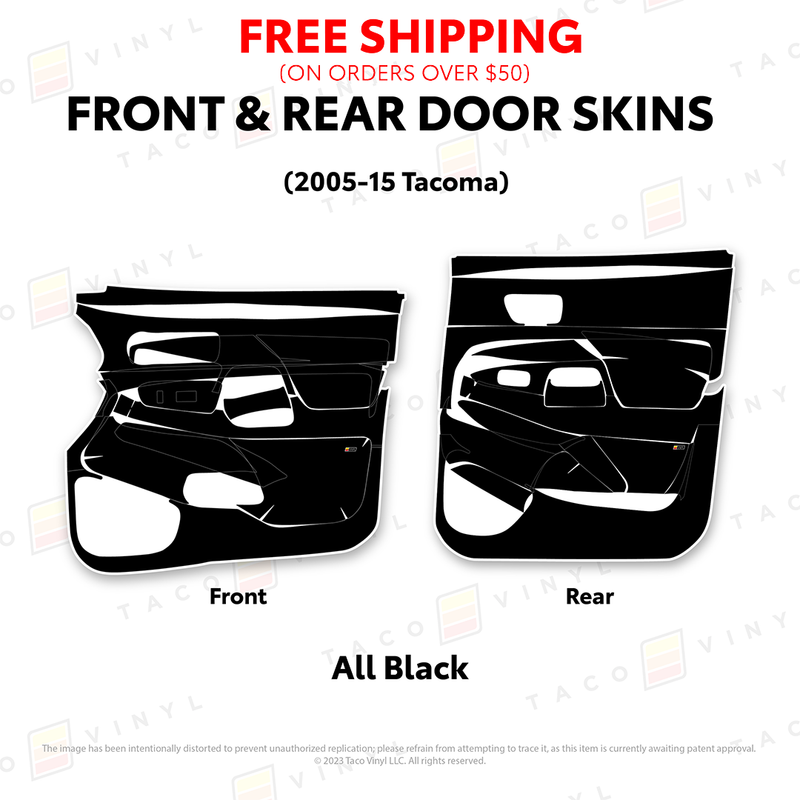 Load image into Gallery viewer, 2005-15 Tacoma Door Skins