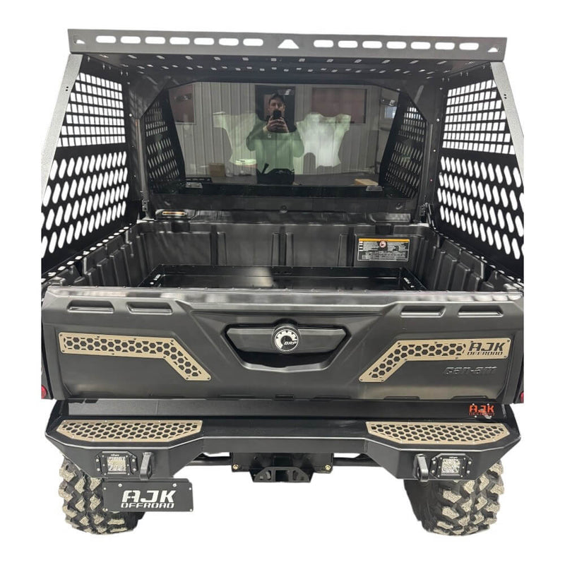 Load image into Gallery viewer, Can-Am Defender HD10-HD11 Tall Bed Rack with Enclosure