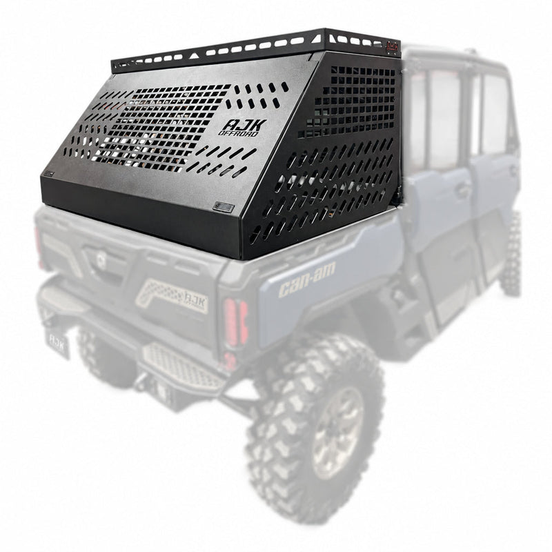 Load image into Gallery viewer, Can-Am Defender HD10-HD11 Tall Bed Rack with Enclosure