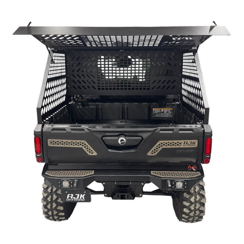 Load image into Gallery viewer, Can-Am Defender HD10-HD11 Tall Bed Rack with Enclosure