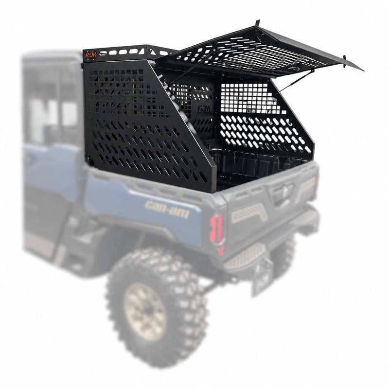 Load image into Gallery viewer, Can-Am Defender HD10-HD11 Tall Bed Rack with Enclosure