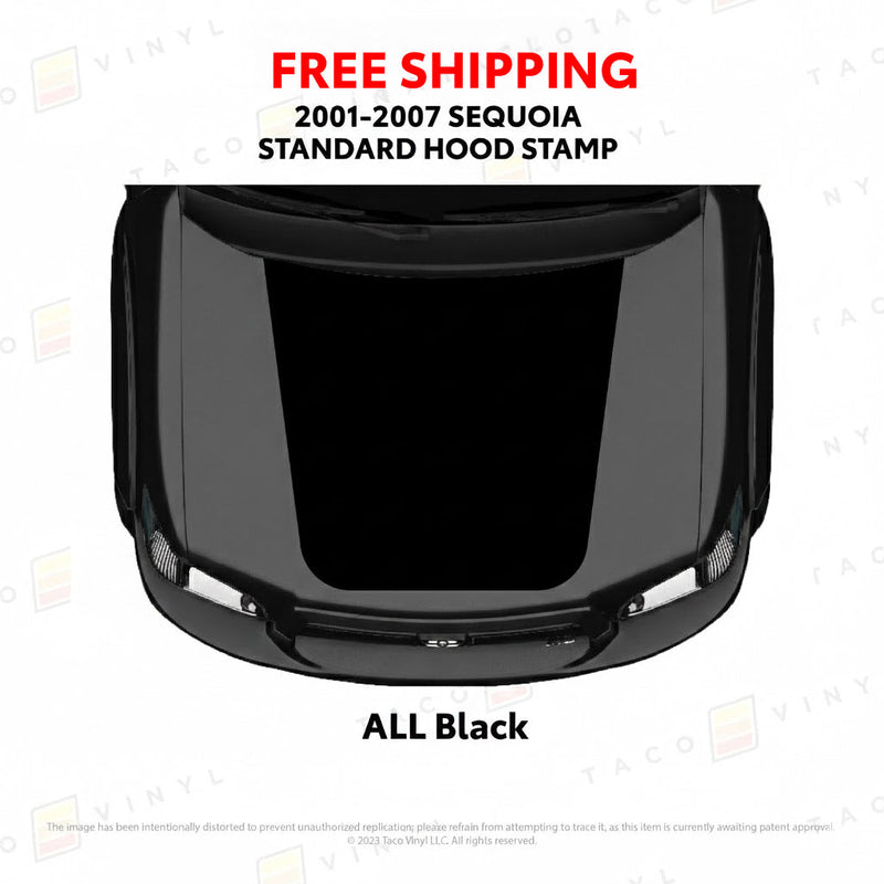 Load image into Gallery viewer, 2001 - 07 Sequoia Hood Stamp