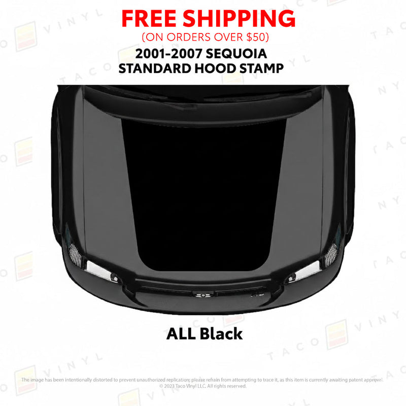 Load image into Gallery viewer, 2001 - 07 Sequoia Hood Stamp
