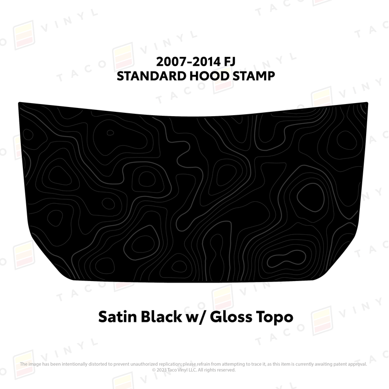 Load image into Gallery viewer, 2007-14 FJ Cruiser Hood Stamp