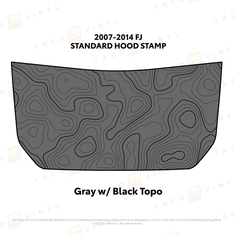 Load image into Gallery viewer, 2007-14 FJ Cruiser Hood Stamp