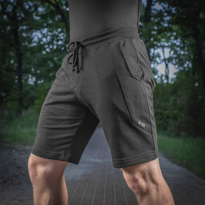 Load image into Gallery viewer, M-Tac Shorts Casual Fit Cotton Black