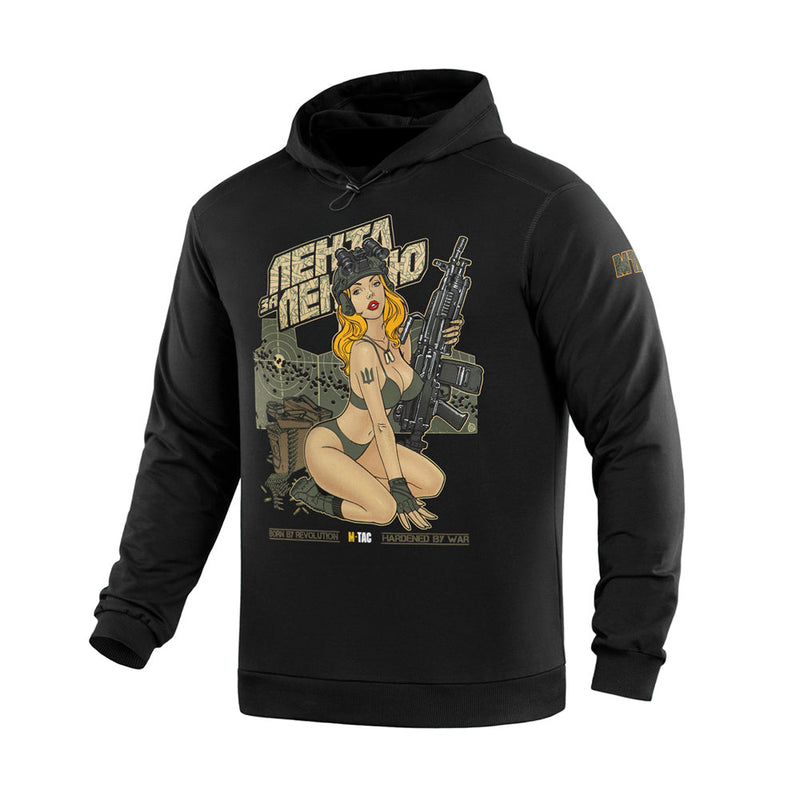 Load image into Gallery viewer, M-Tac Hoodie Tape by Tape Black